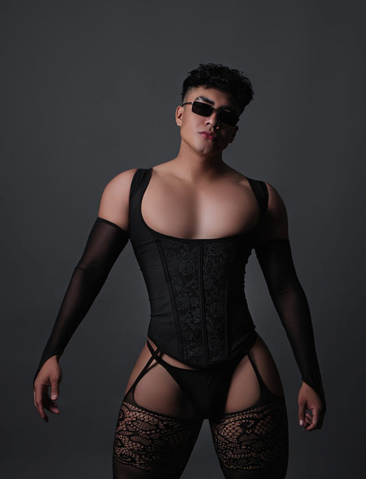 Limited Edition Athena Corset All Black